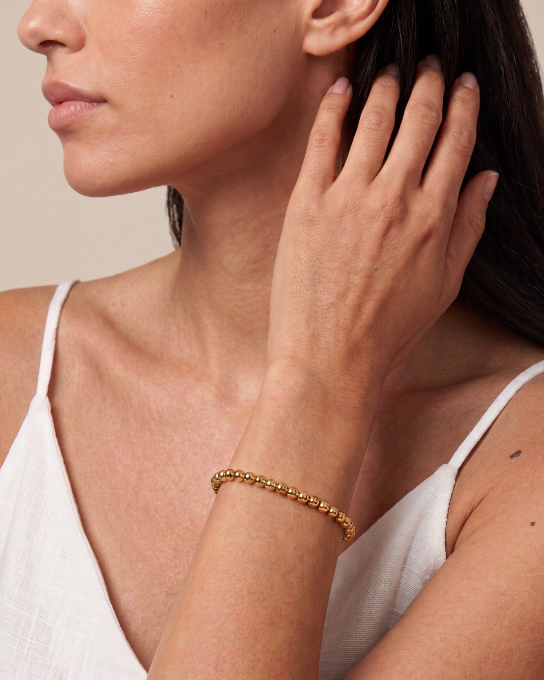 Waterproof Elastic Ball Bracelet