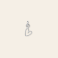 Heart Outline Charm