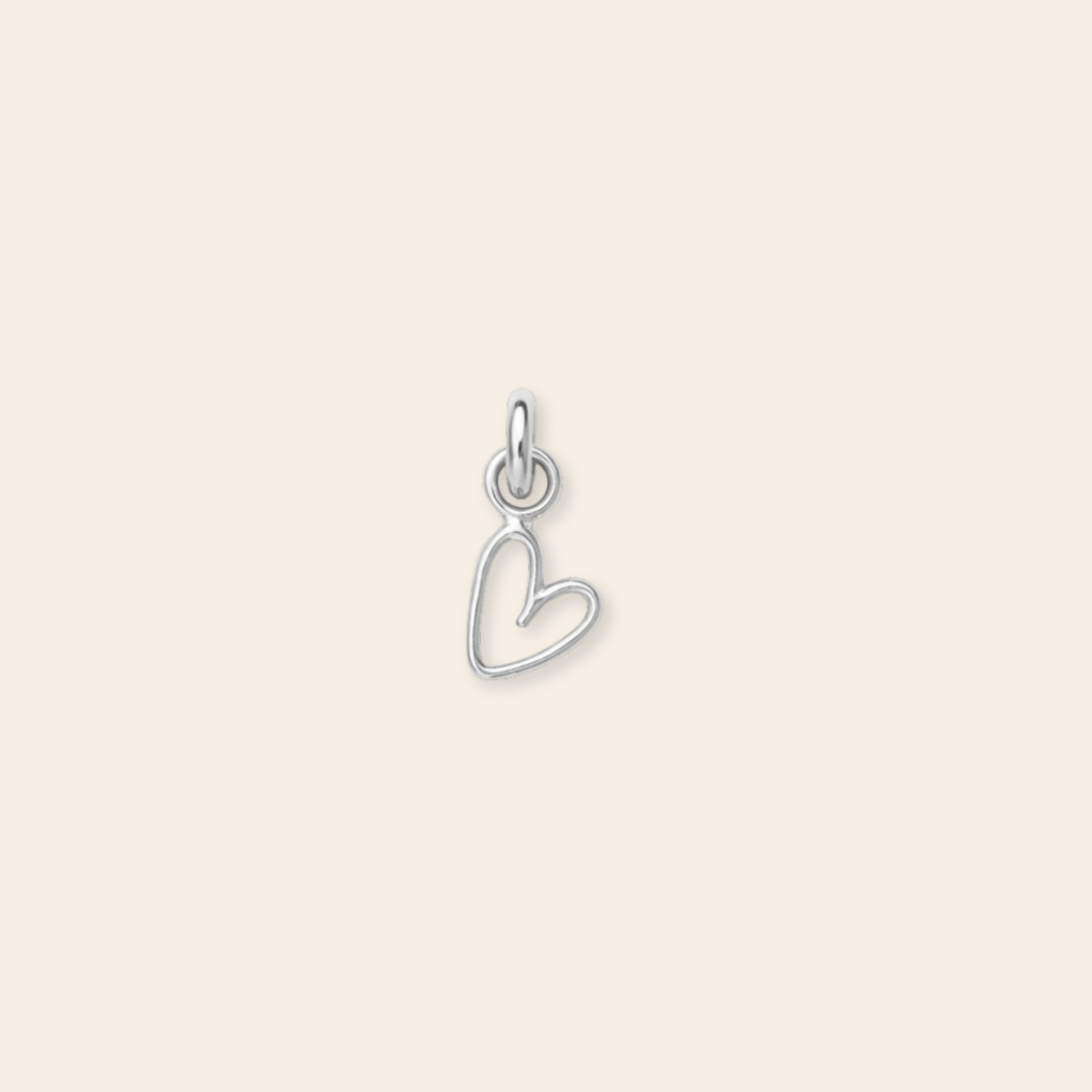 Heart Outline Charm