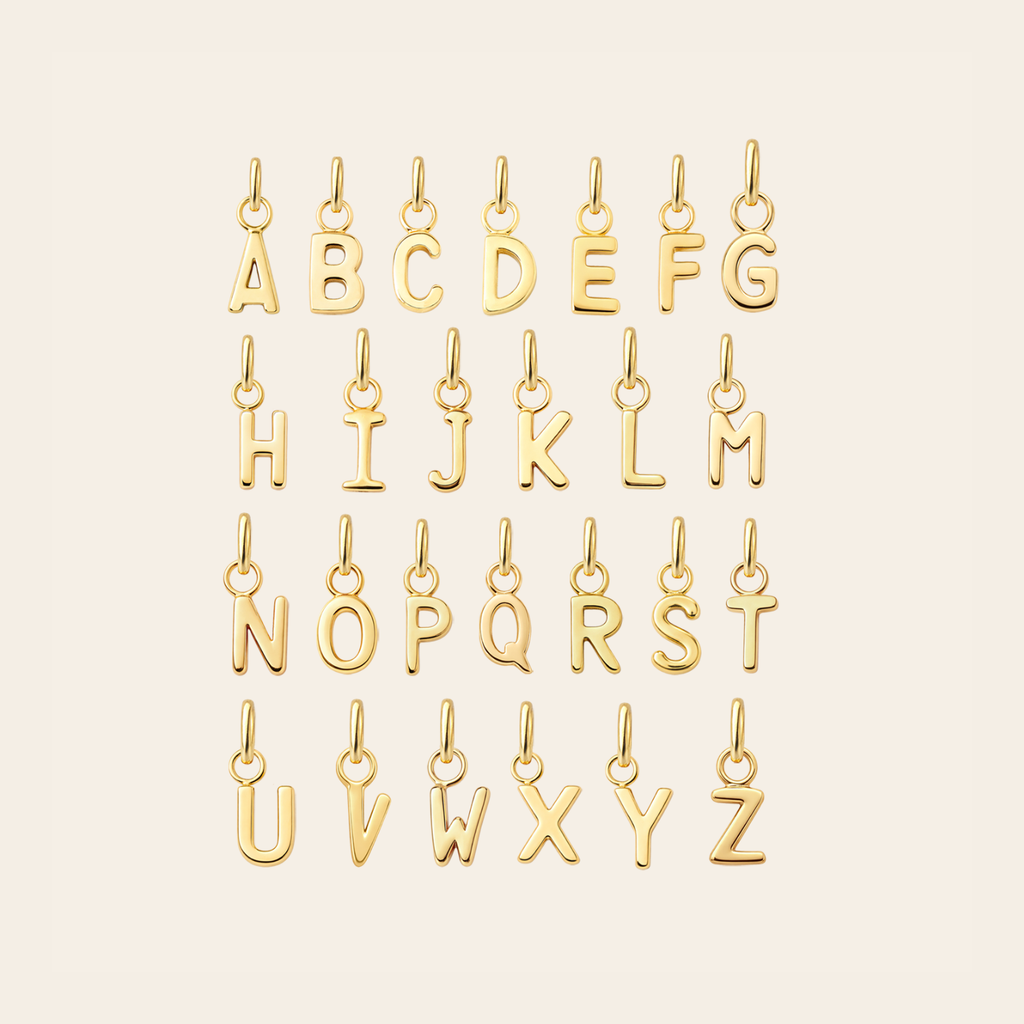Cursive Initial Charm