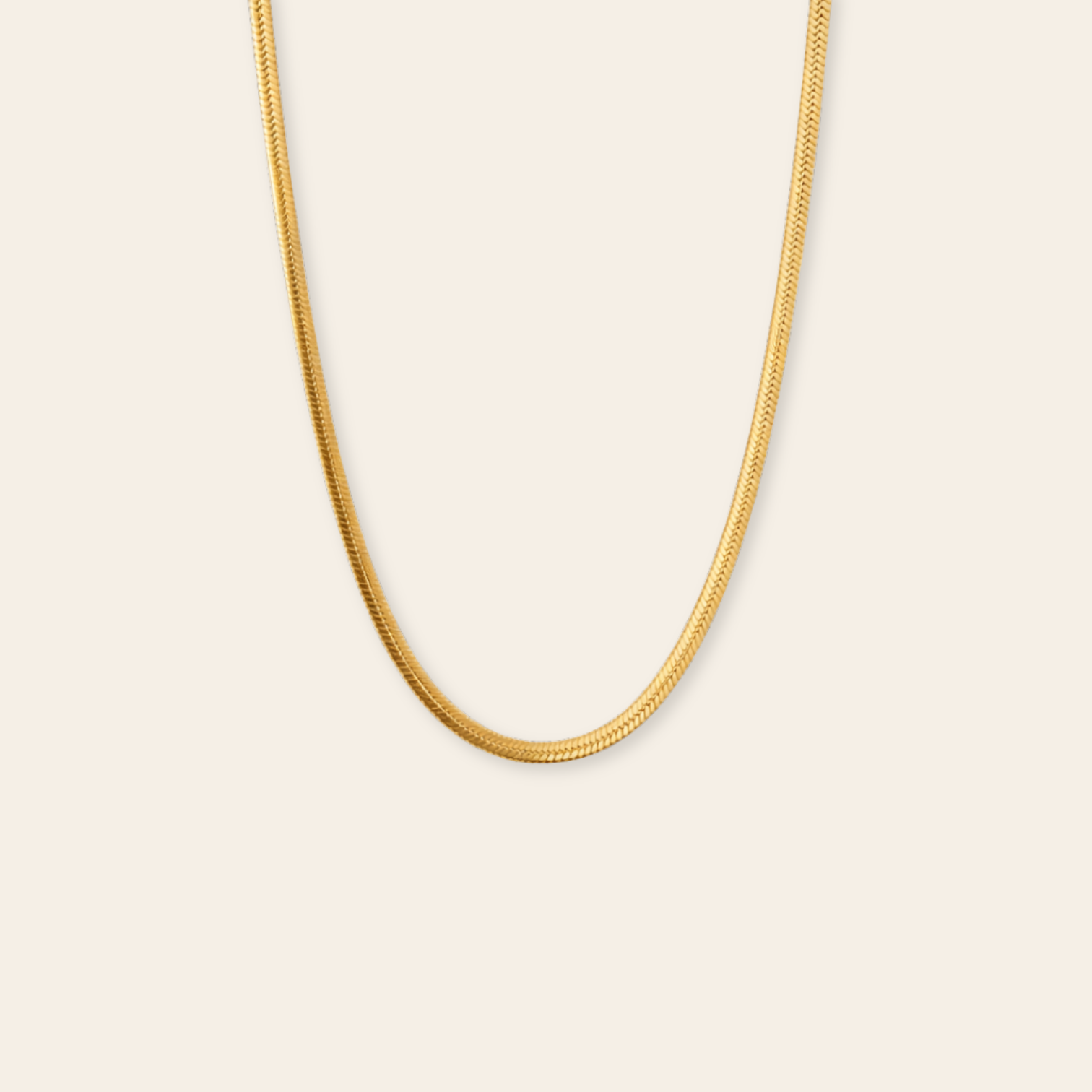 Herringbone Chain Necklace