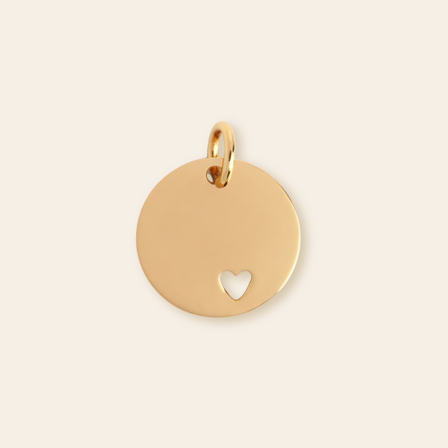 Personalized Heart Cutout Necklace