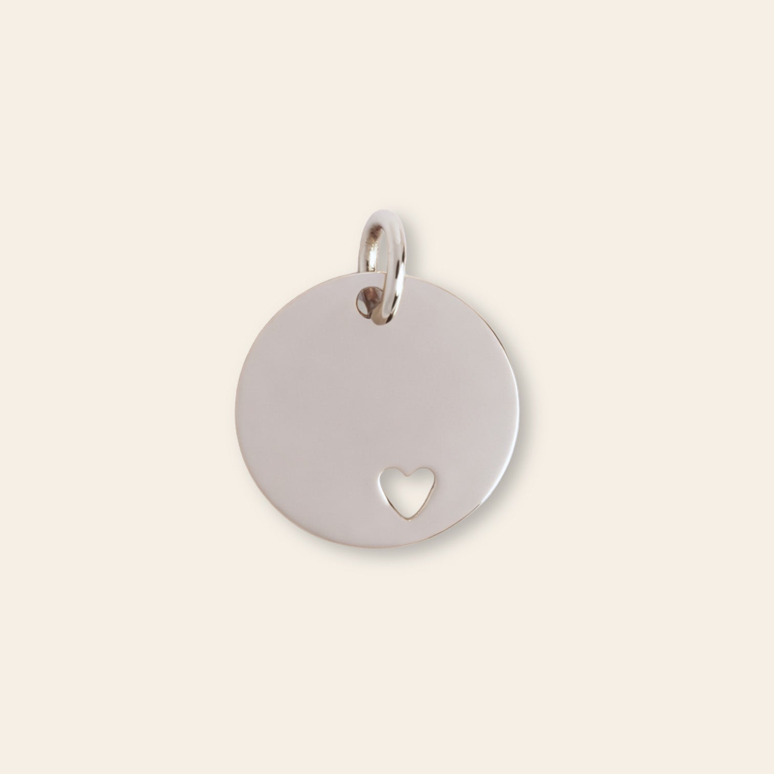 Personalized Heart Cutout Necklace