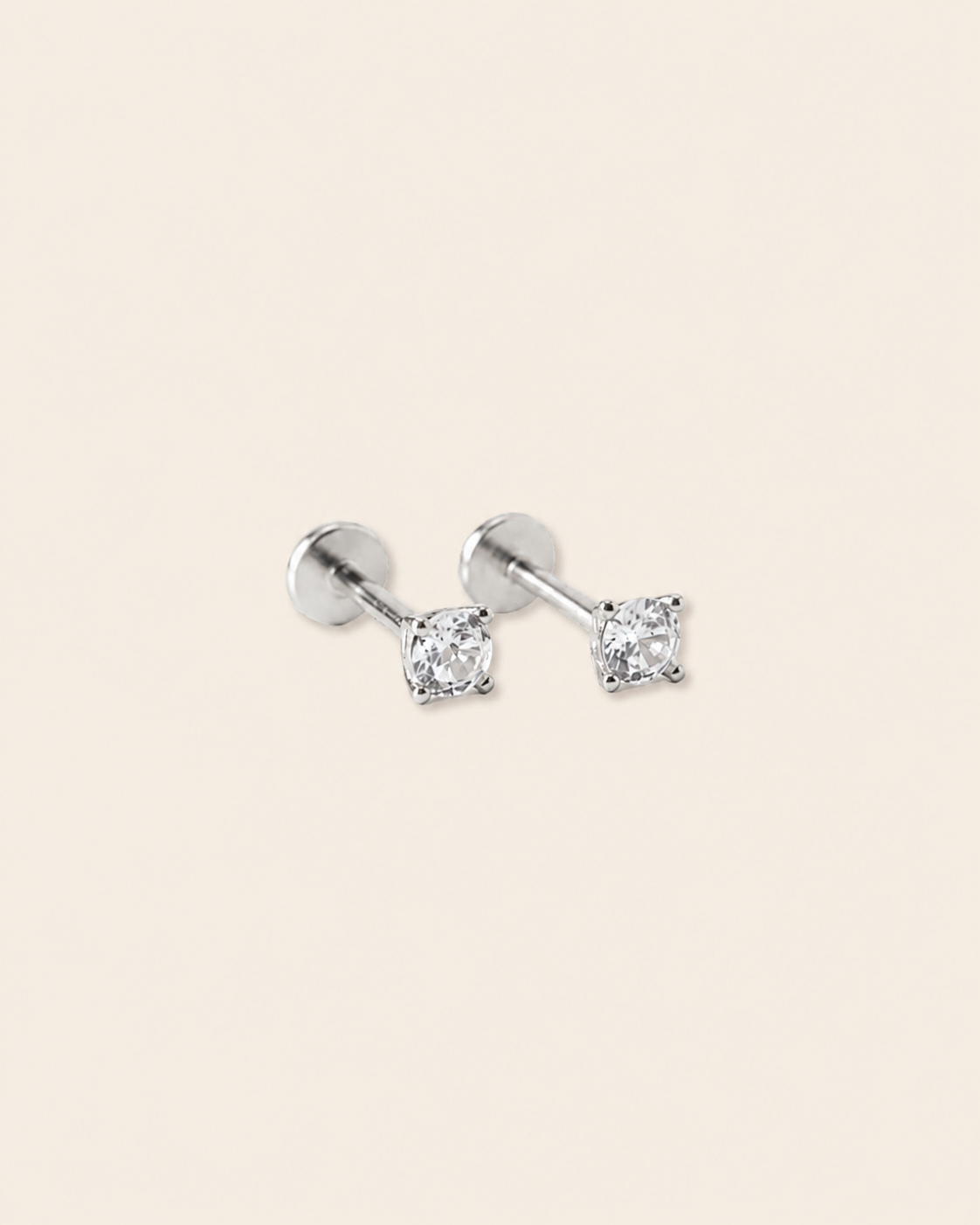 CZ Bling Flatback Studs