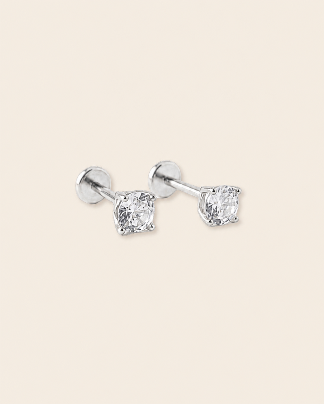 CZ Bling Flatback Studs