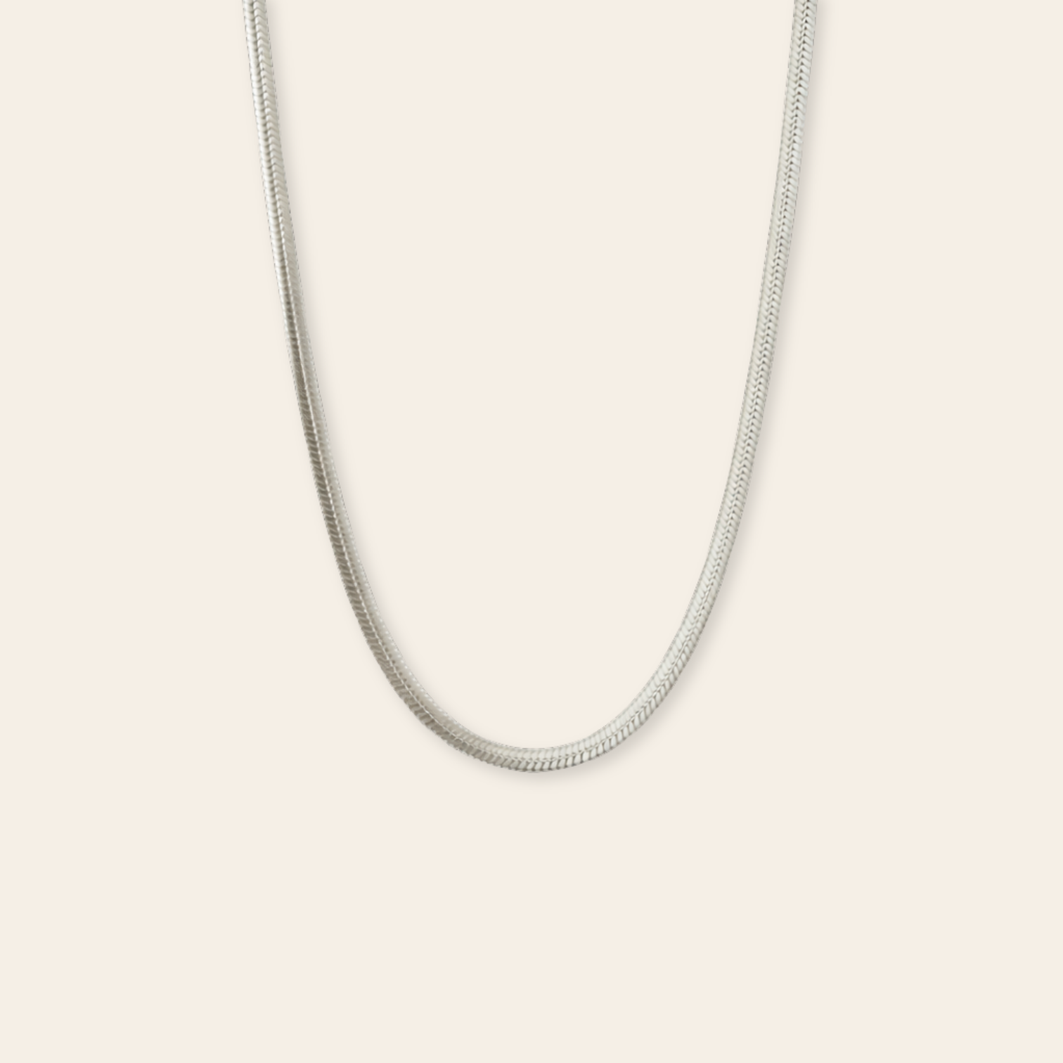 Herringbone Chain Necklace