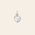 CZ Heart Charm