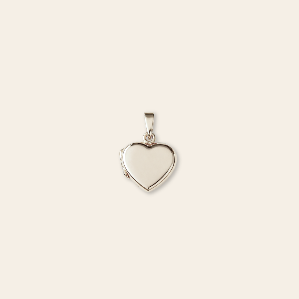 Flat Heart Locket