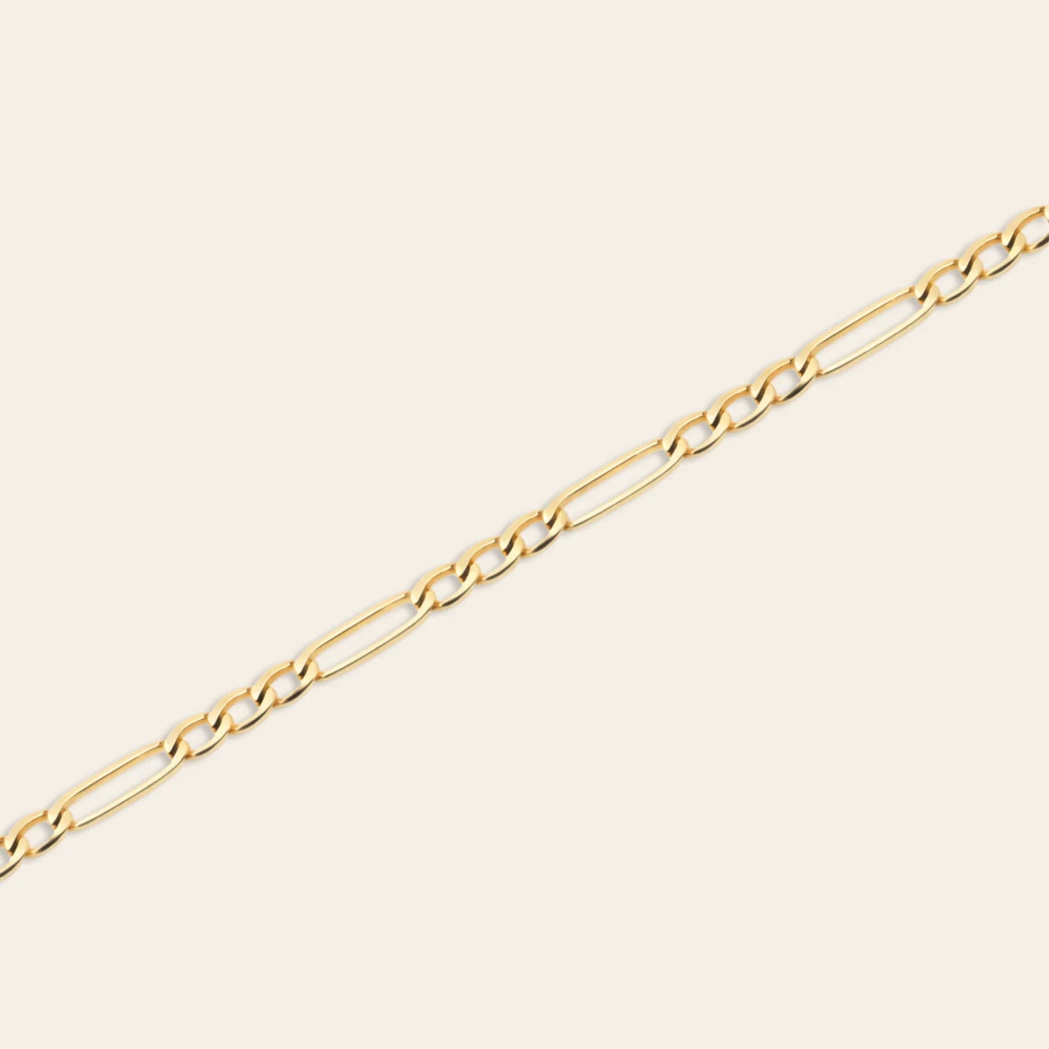 10k Figaro Classic Permanent Chain