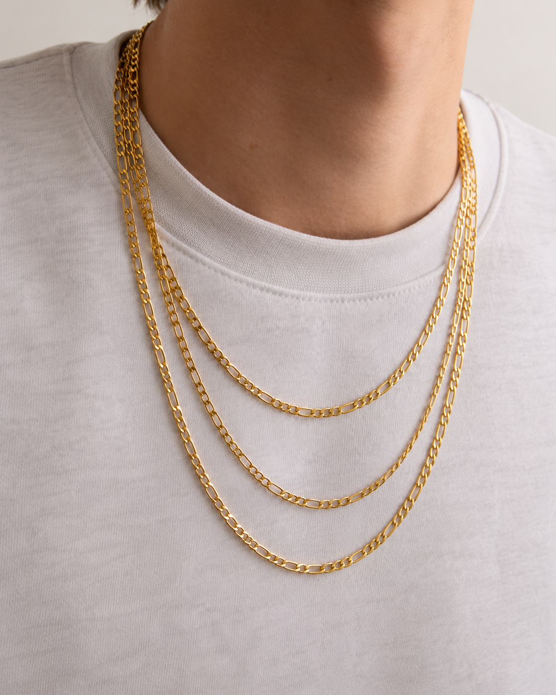 Unisex Figaro Chain