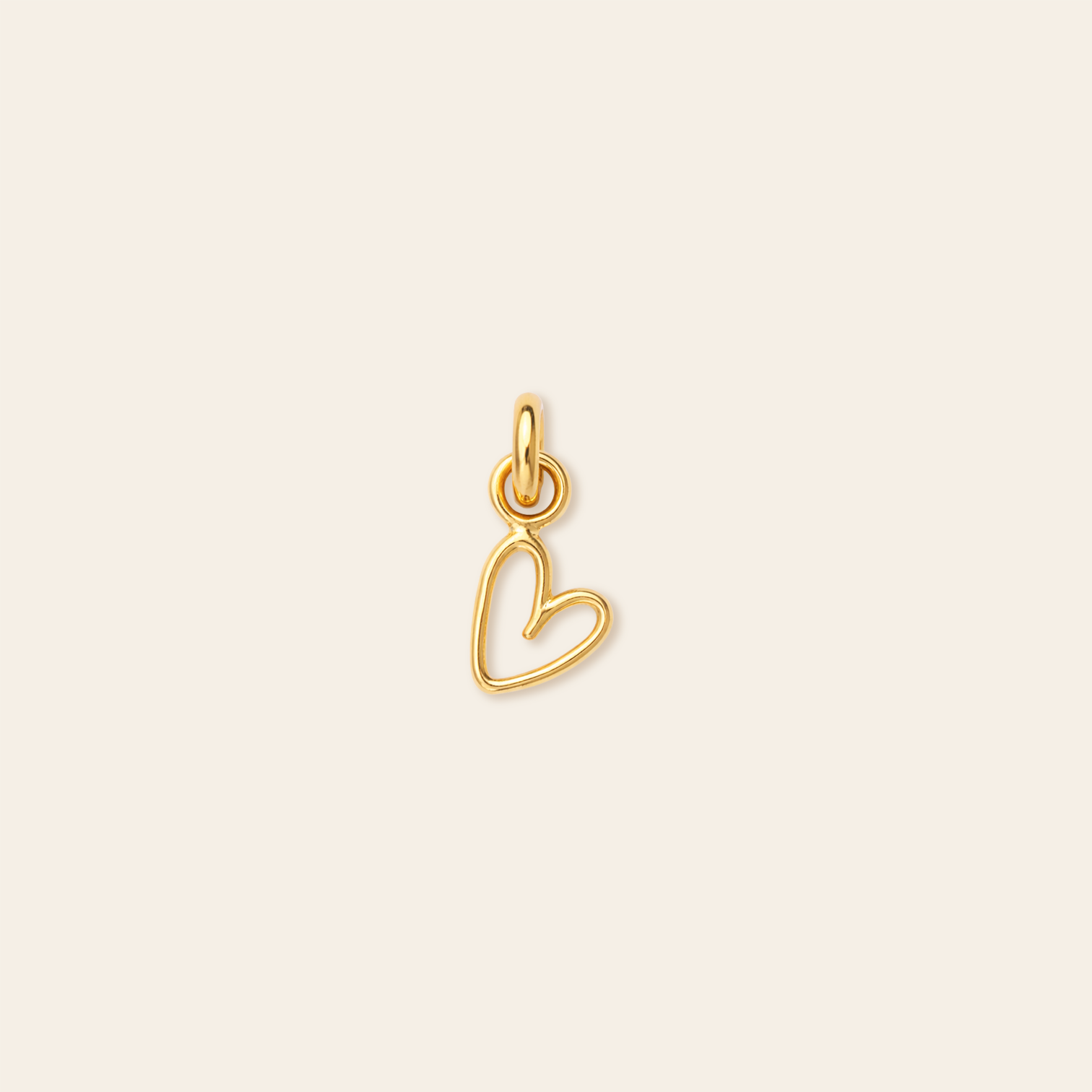 Heart Outline Charm