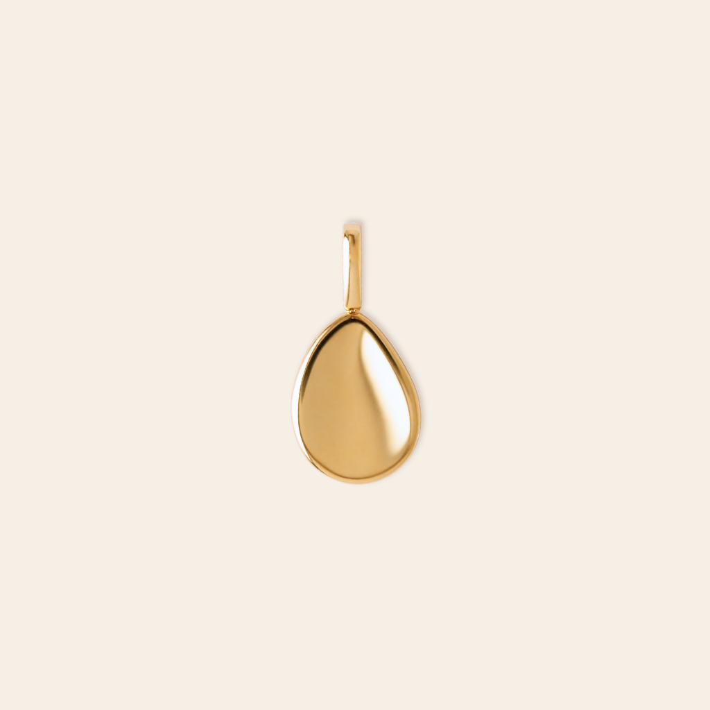 Organic Drop Pendant Necklace