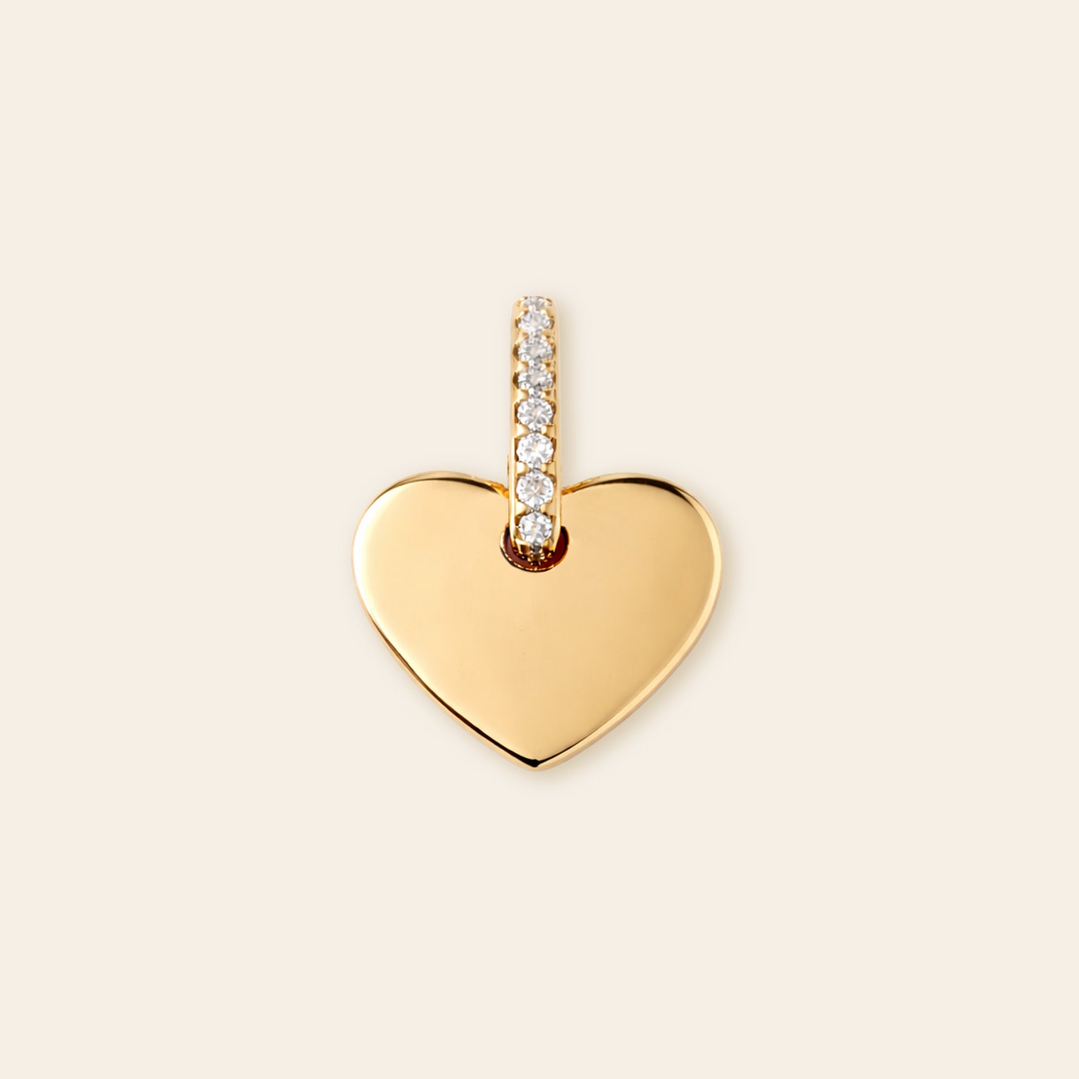Pavé Heart Necklace