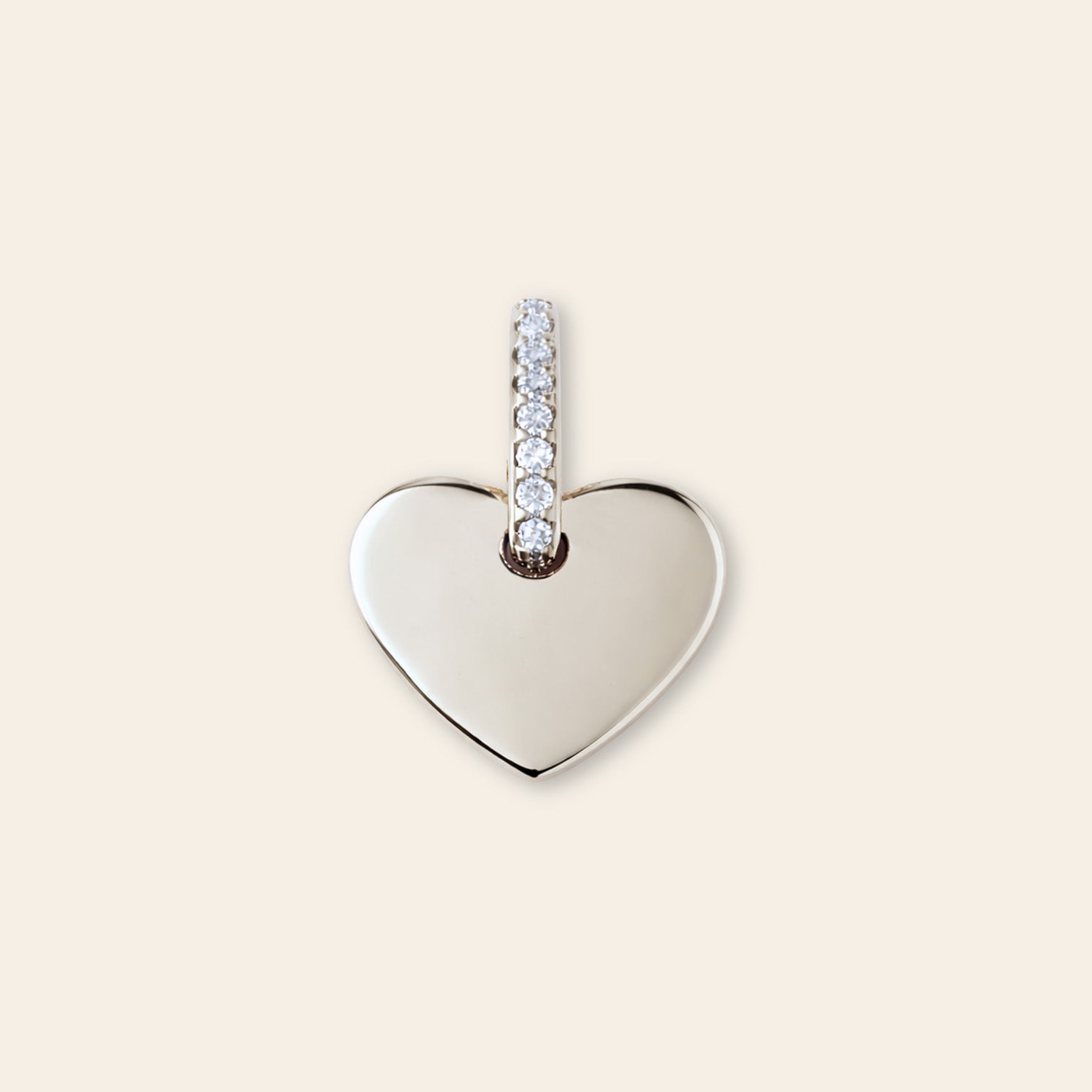 Pavé Heart Necklace