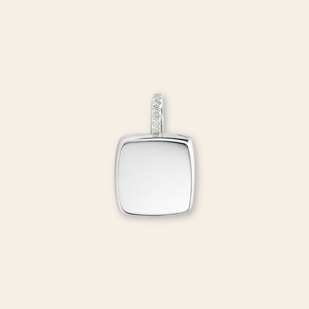 Pavé Square Locket