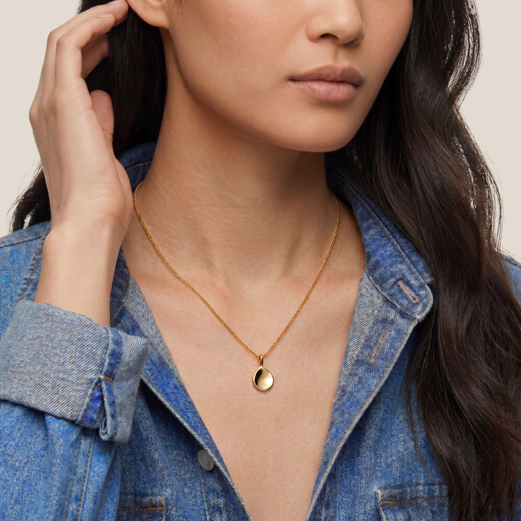 Riverstone Pendant Necklace
