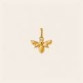 10k Bee Pendant