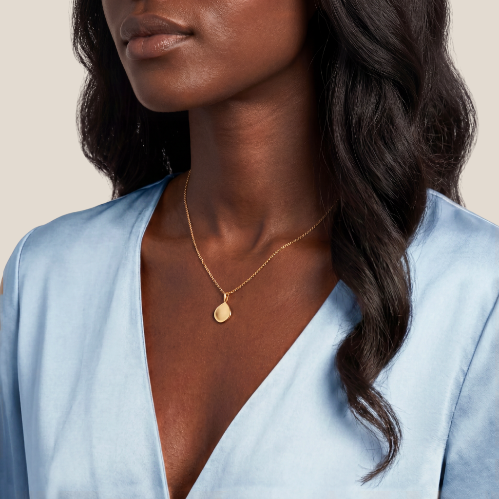 Riverstone Pendant Necklace