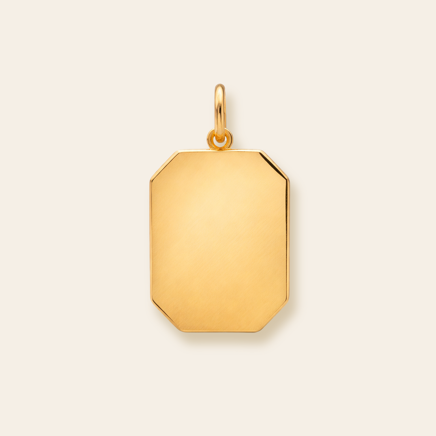 Large Tag Necklace