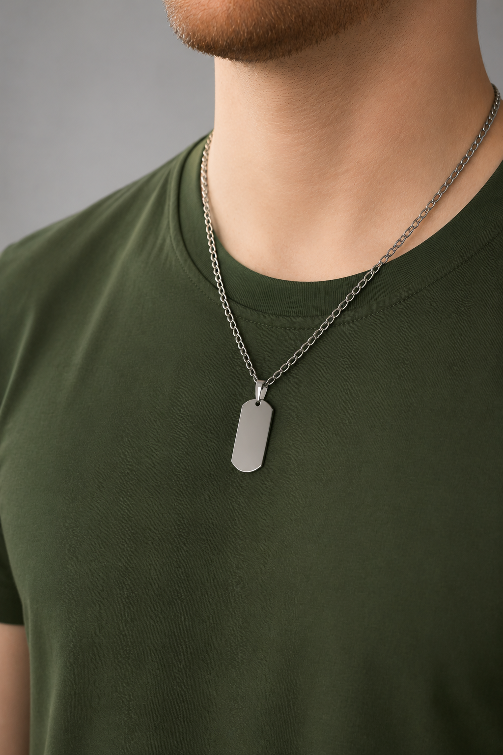 Personalized Small Dog Tag Necklace