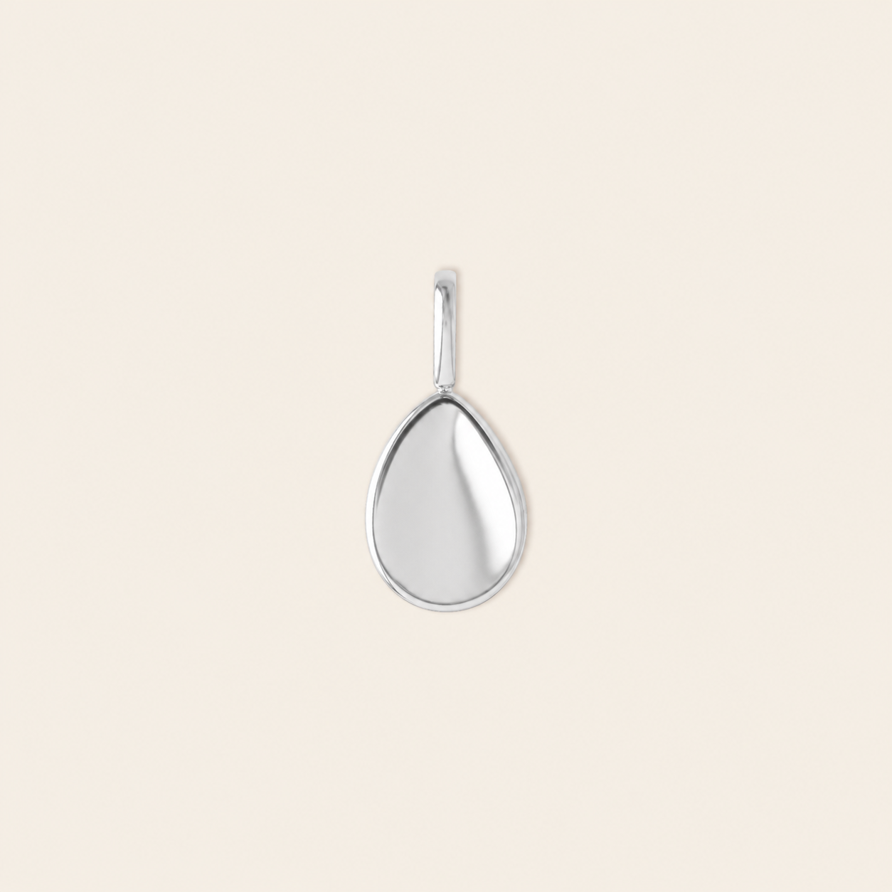 Organic Drop Pendant Necklace