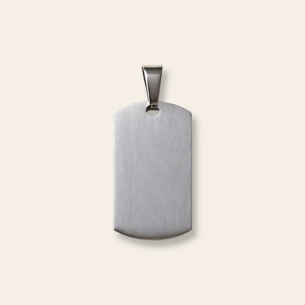 Personalized Large Dog Tag Necklace