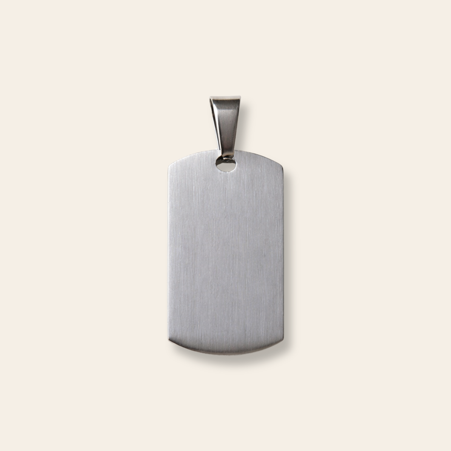 Personalized Large Dog Tag Necklace