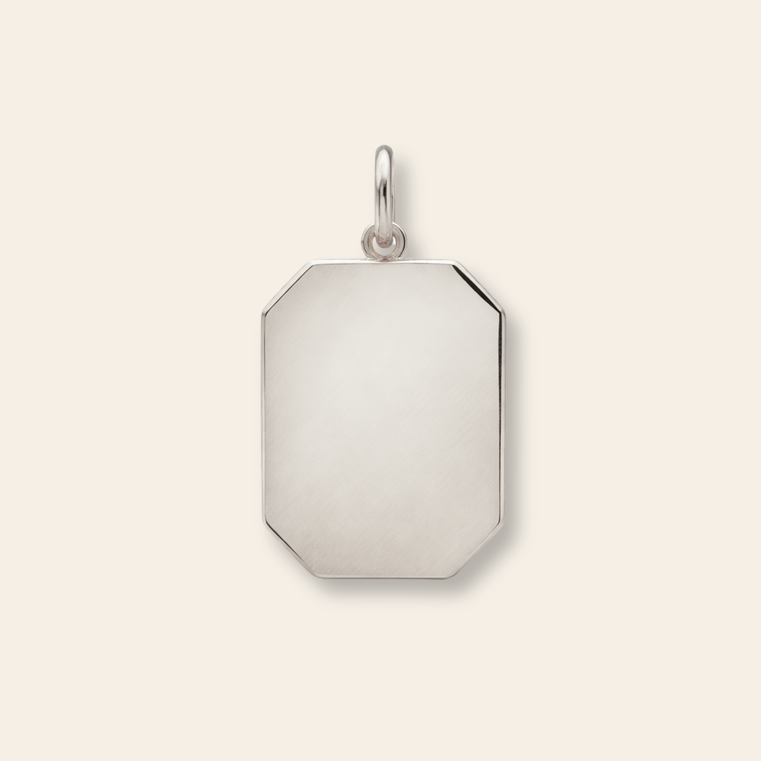 Large Tag Necklace