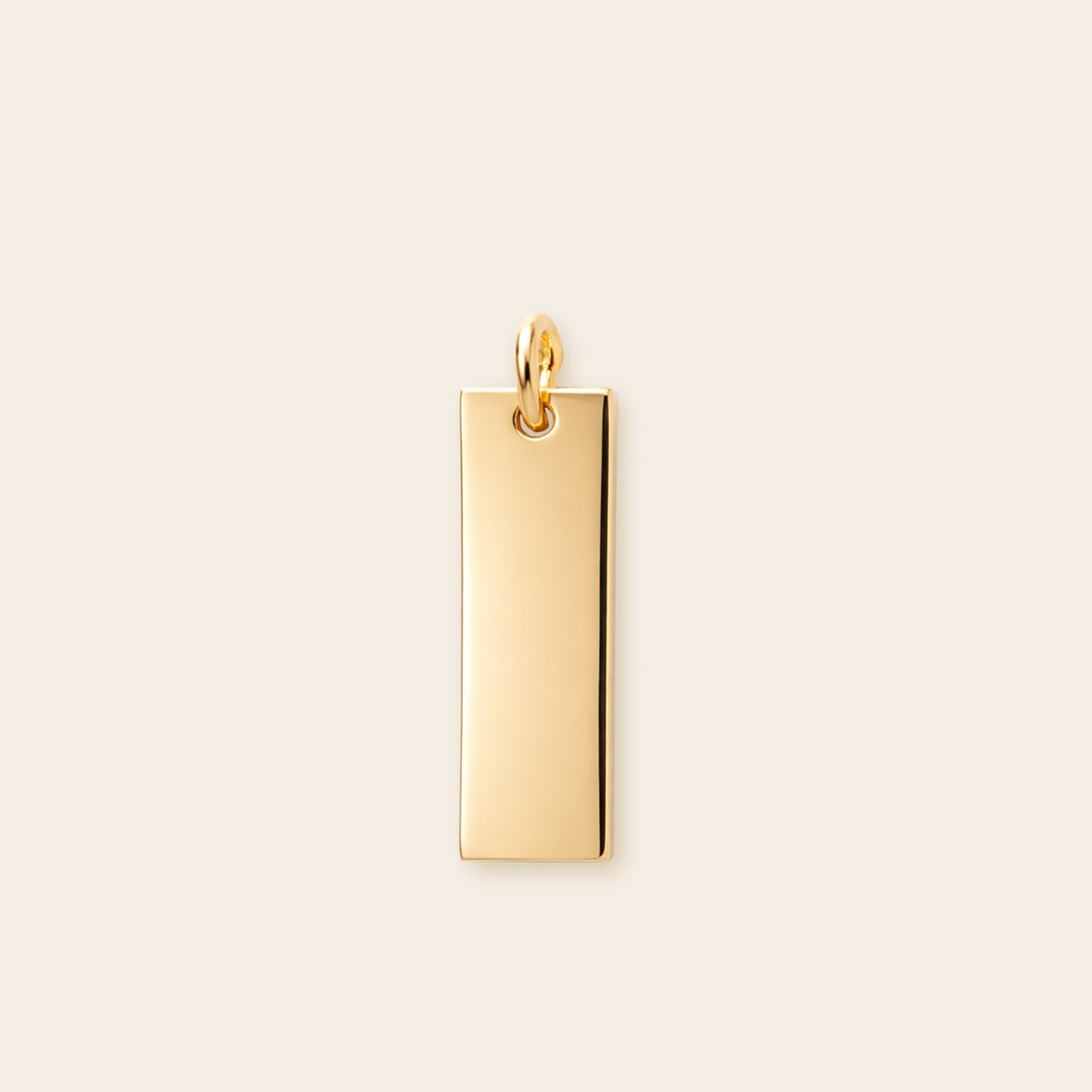 Personalized Small Vertical Bar Necklace