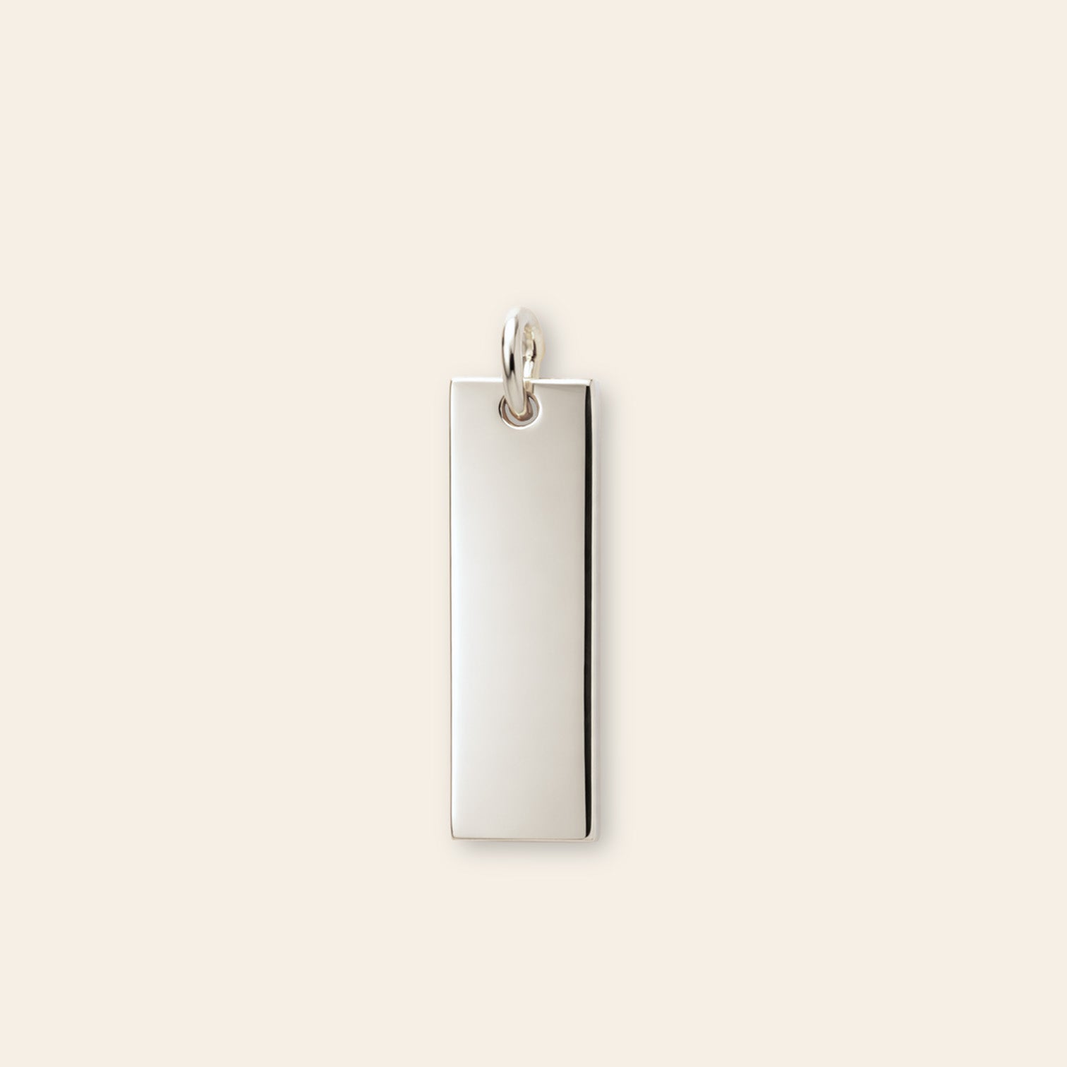 Personalized Small Vertical Bar Necklace