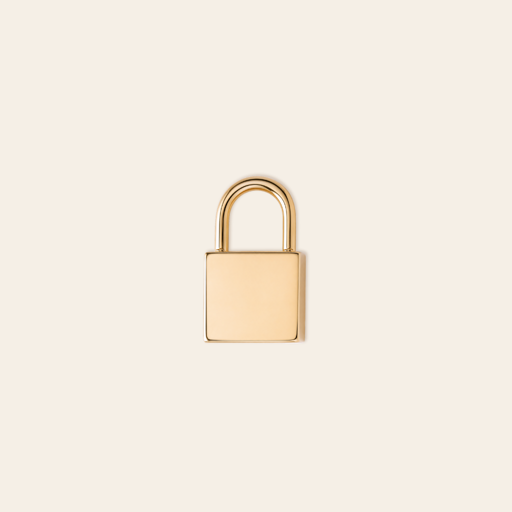Lock Pendant Necklace