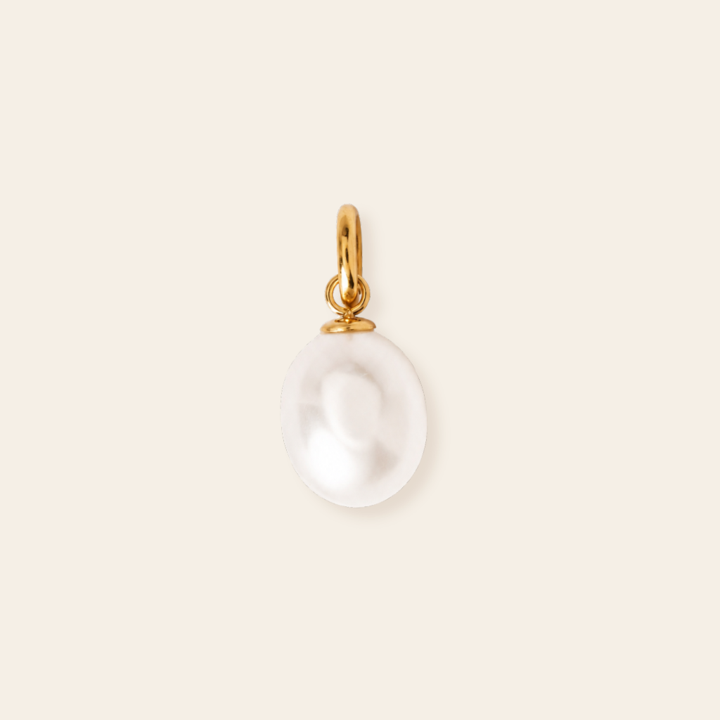 Organic Pearl Charm